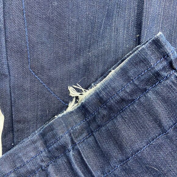 VTG Marithe Francois Girbaud Shuttle Tape Black Jeans Mens 40x34 Jnco Style Y2K - Picture 6 of 8